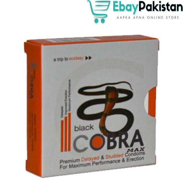 Black Cobra Condoms In Pakistan